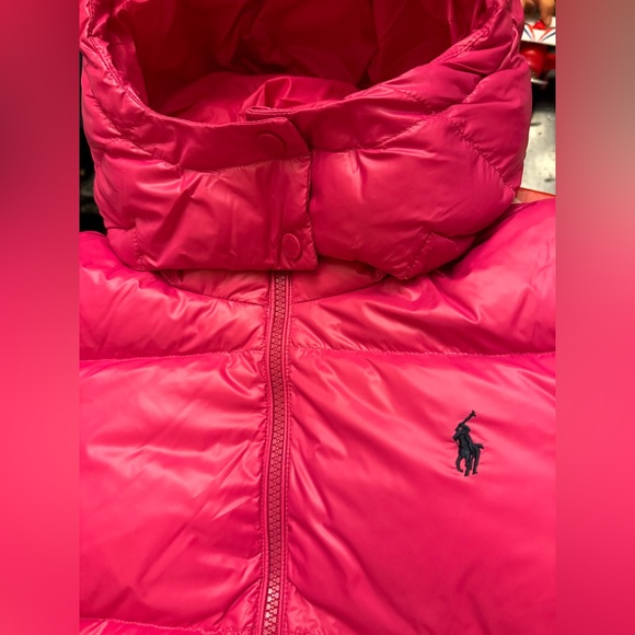 - NWT Polo Ralph Lauren Puffer Jacket Youth Large L Kids 14-16 Convertible - Picture 11 of 11